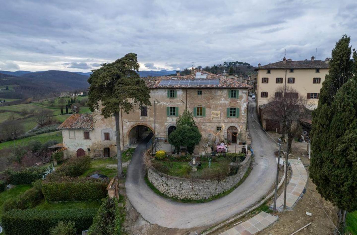 Palazzo Giannotti bevindt zich in het groene hart van Italië, Umbrië.